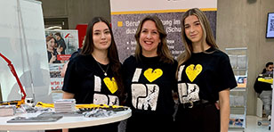 Careers information day at the Albert-Schäffle-Schule in Nürtingen